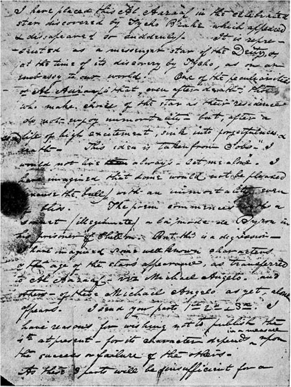 Letter, Poe to Isaac Lea (page 2)