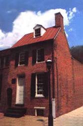 A color photograph of the Poe House