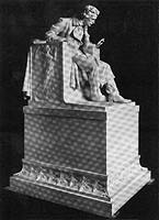 Statue of Poe by Moses Ezekiel, original model
