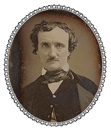 Portrait of Edgar Allan Poe [detail]
