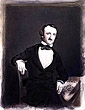 Salt paper copy of Daly Daguerreotype of Edgar Allan Poe [thumbnail]