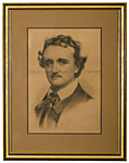 Drawing of Edgar Allan Poe [thumbnail]