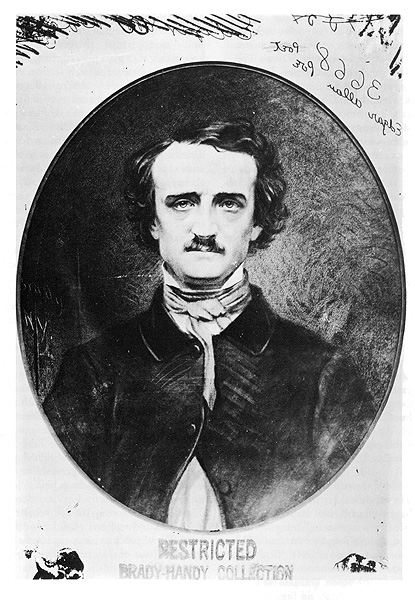 Drawing of Poe