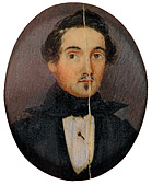 Spurious portrait of Edgar Allan Poe [thumbnail]