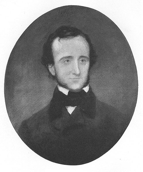 Edgar Allan Poe - Portrait by S. S. Osgood